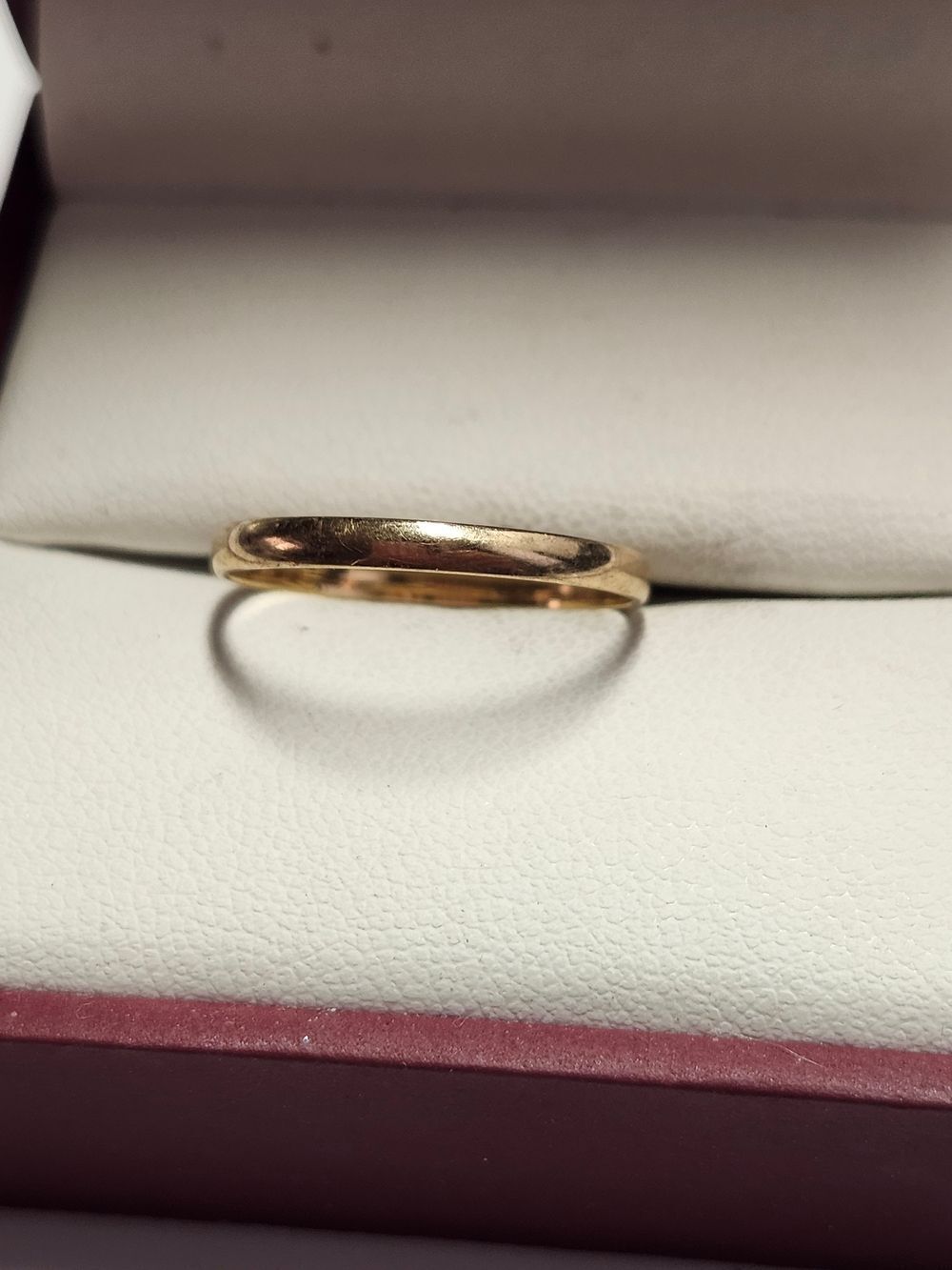 Classic 10K Gold Women’s Wedding Band RMI Romel Manufacturing Inc Size 7.75